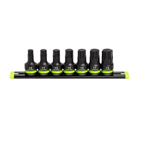 GRIPEDGE RPT Impact Hex Driver Set - 7-Pc 1/2’’ Drive Short Metric Part #IHCM7S