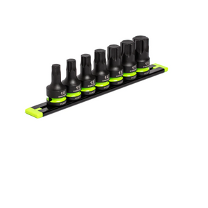 GRIPEDGE RPT Impact Hex Driver Set - 7-Pc 1/2’’ Drive Short Metric Part #IHCM7S
