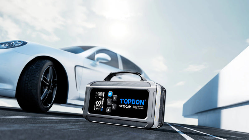 TOPDON V4000 HD One Jump Starter for All Your Heavy-Duty Needs