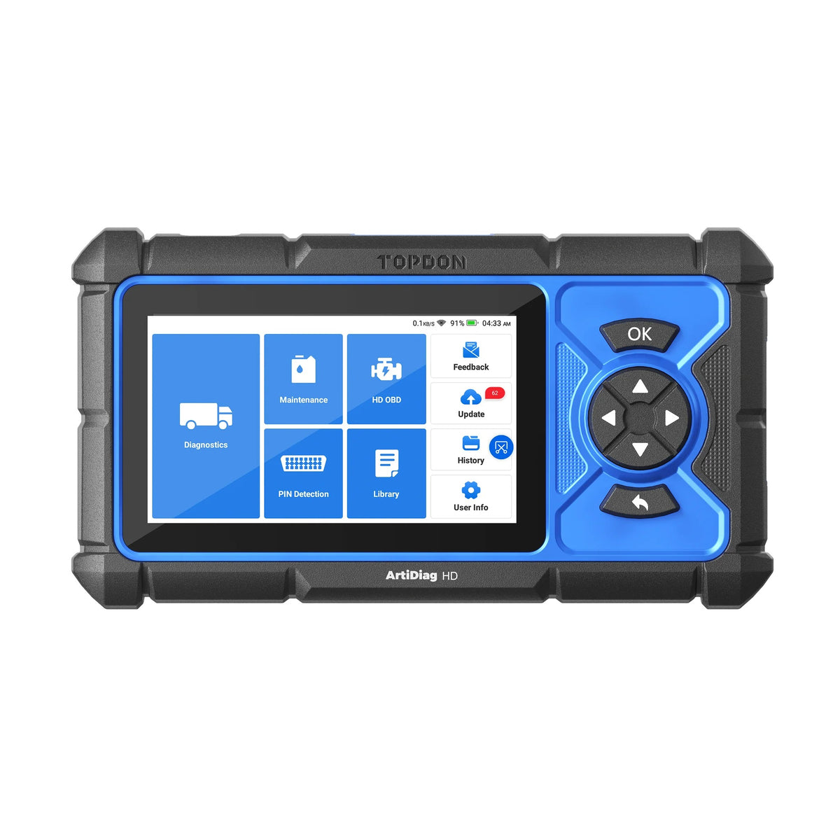 TOPDON ArtiDiag HD 5" Heavy-Duty Scan Tool with Service Functions