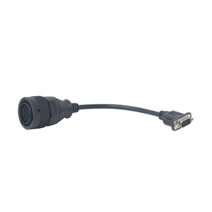 TOPDON HD CAT 14-Pin Diagnostic Cable - 14-pin circular and DB-15 connectors