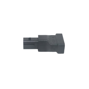 TOPDON HD Kubota 4-Pin Diagnostic Connector - Alternate angle showing housing and pin connector end