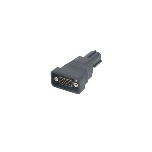 TOPDON HD Kubota 4-Pin Diagnostic Connector - Alternate angle showing housing and mounting holes