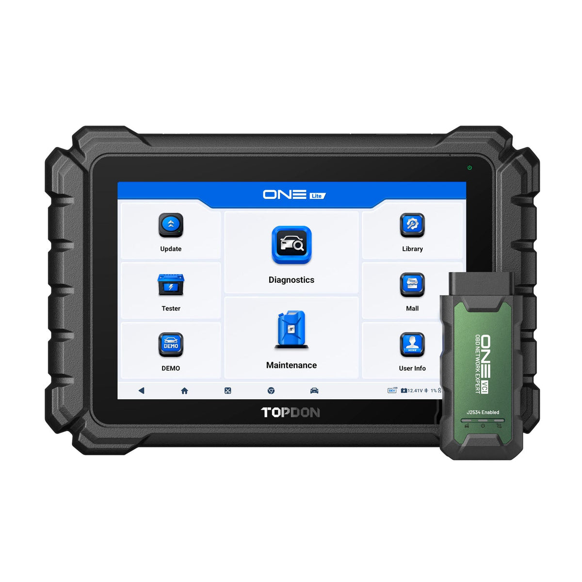 TOPDON ONE Lite 10.1-Inch Diagnostic Scan Tool with J2534 Programming