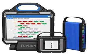 TOPDON Phoenix Max diagnostic tablet with docking station