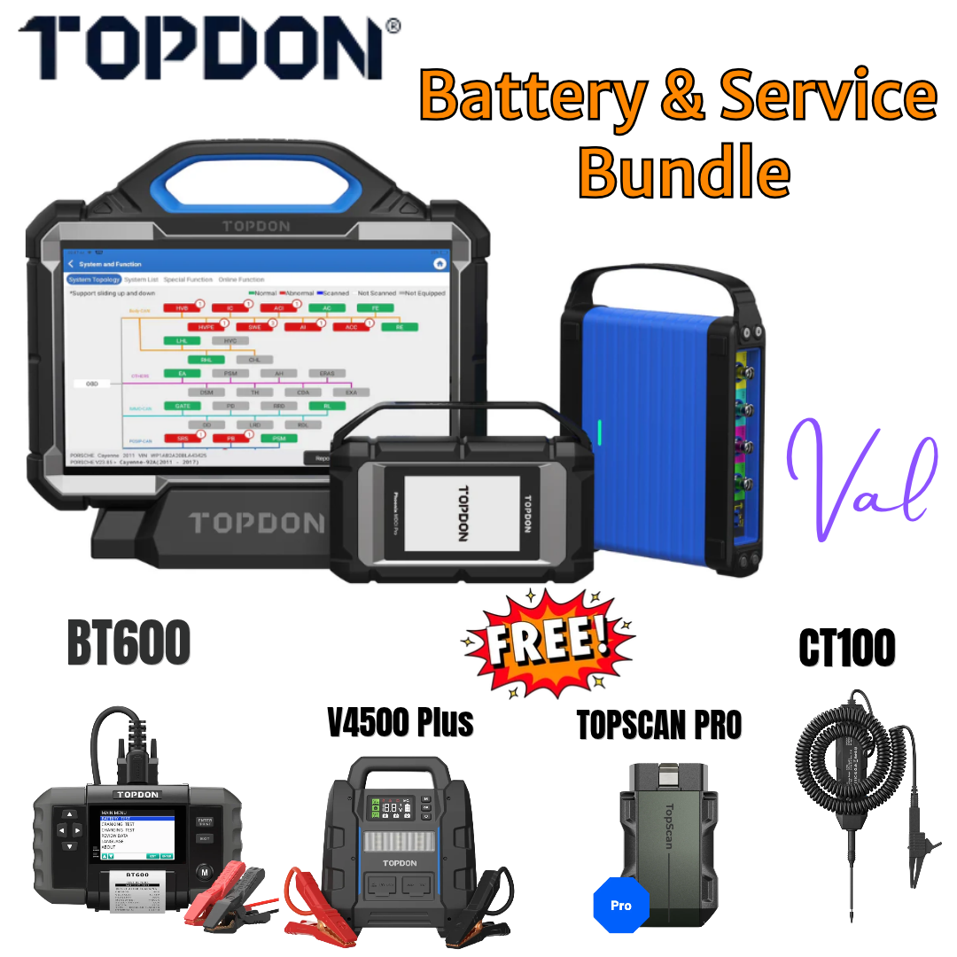 TOPDON Phoenix Max Battery & Service Bundle
