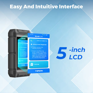 TOPDON RLink Lite J2534 Pass-Thru Programmer - 5-inch touchscreen interface