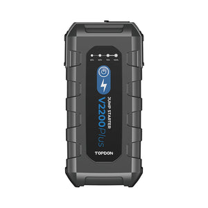 TOPDON V2200Plus Jump Starter & Battery Tester - Front view